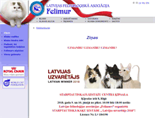 Tablet Screenshot of felimur.lv